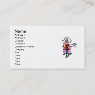 More Issues Than a Magazine Humour Business Card