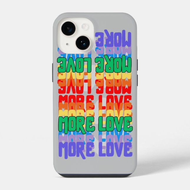 More Love iPhone Case (Back)