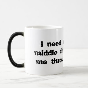 More Middle Fingers Magic Mug