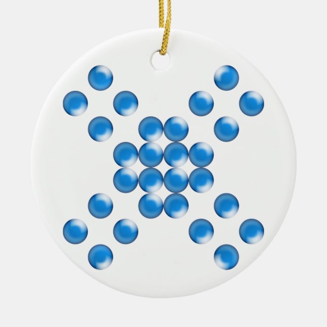 more more nipples ceramic ornament (Front)