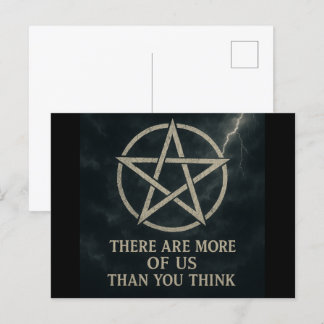 More of us Wicca Postcard
