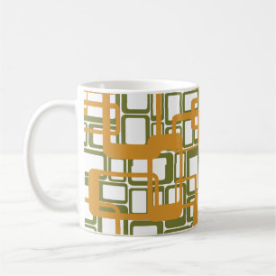More Open Mid-Century Modern Rectangles Again  Cof Coffee Mug