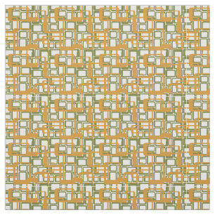 More Open Mid-Century Modern Rectangles Again  Fabric