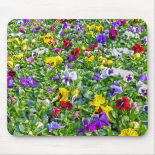 More Pansies Mouse Pad