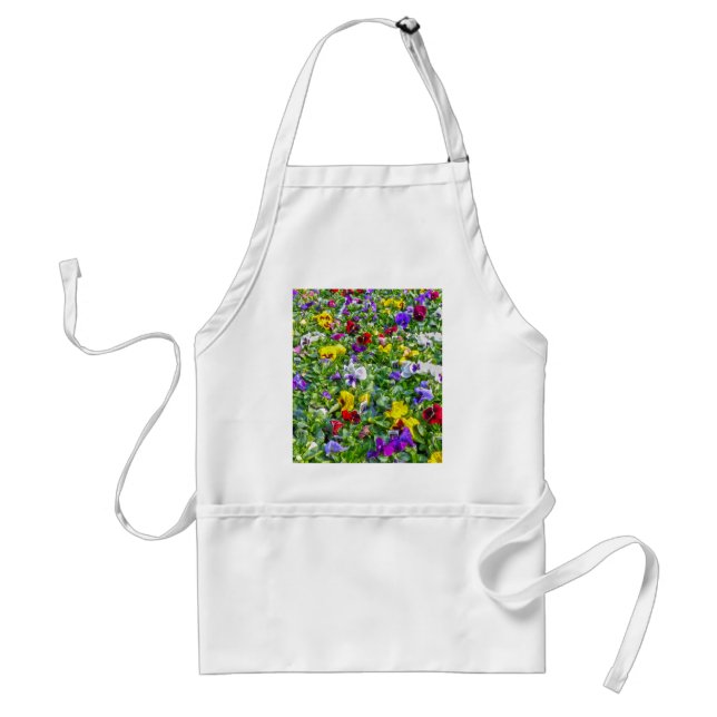 More Pansies Standard Apron (Front)