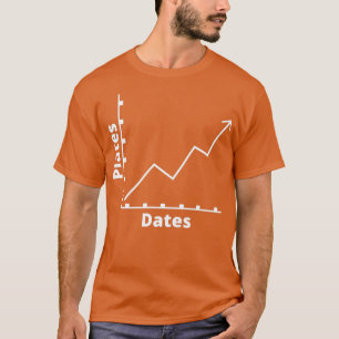 More Plates More Dates Graph Funny Exercise Gym Po T-Shirt