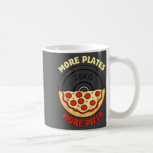 More Plates More Zza - Weightlifting Gym Zza Worko Coffee Mug