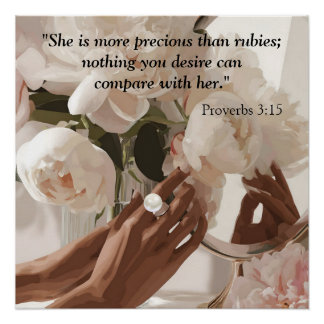 “More Precious Than Rubies " Poster