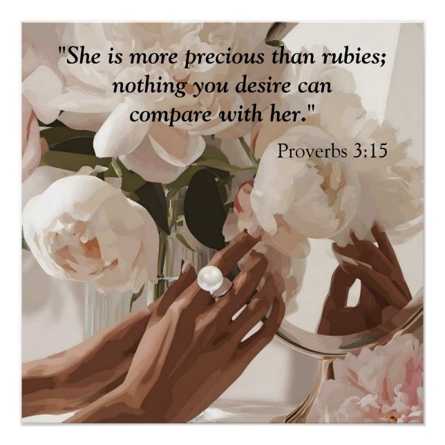 “More Precious Than Rubies " Poster (Front)