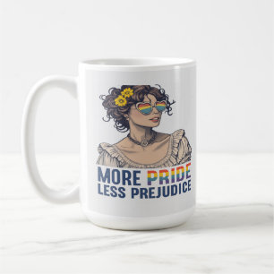 More Pride Less Prejudice Coffee Mug