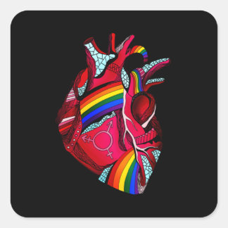 More Pride Less Prejudice Lgbt Gay Proud Ally Prid Square Sticker