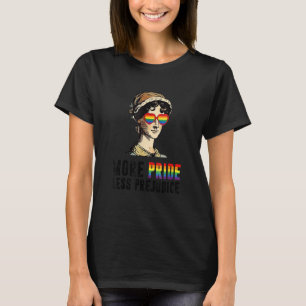 More Pride Less Prejudice Lgbt Gay Proud Ally Prid T-Shirt