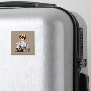 More Pride Less Prejudice LGBTQ Proud Ally Pride Magnet