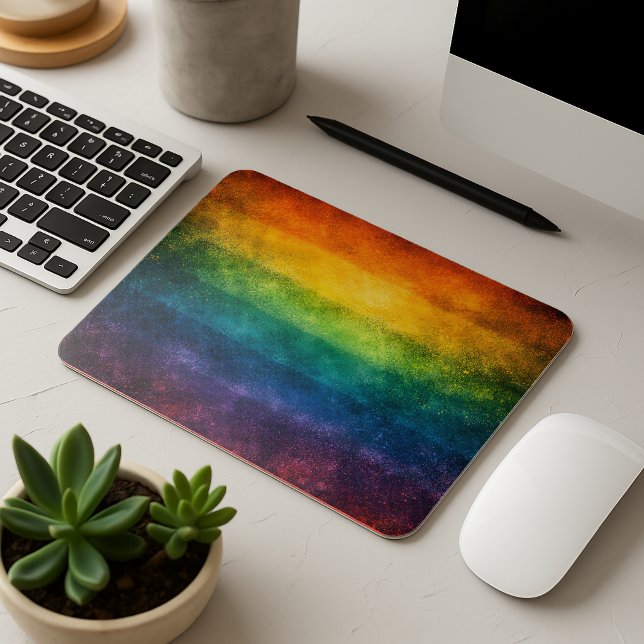 More Pride Less Prejudice Pride Month LGBTQ Mouse Pad (Creator Uploaded)