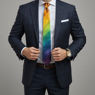 More Pride Less Prejudice Pride Month LGBTQ Tie