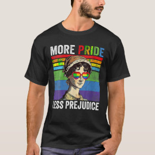 More Pride Less Prejudice Pride Month Retro T Shir T-Shirt