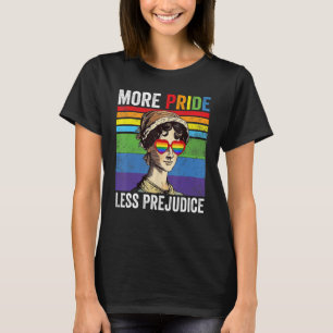 More Pride Less Prejudice Pride Month T-Shirt