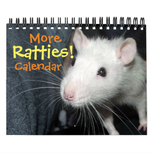  More Ratties! (small) calendar