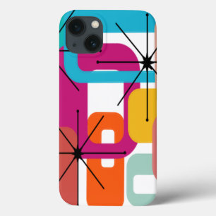 More Rectangles and Starbursts iPhone 13 Case