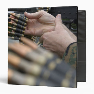 More than 3,000 rounds were fired from M-240G Binder