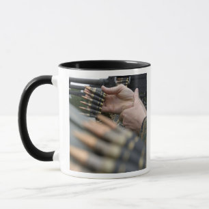 More than 3,000 rounds were fired from M-240G Mug
