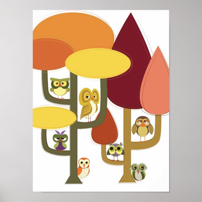 More Than a Hoot in the MCM Woods Poster (Front)