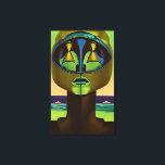 More Than Human Canvas Print<br><div class="desc">More Than Human.  2023,  Ken Gage.  Digital art: pop surrealism.</div>