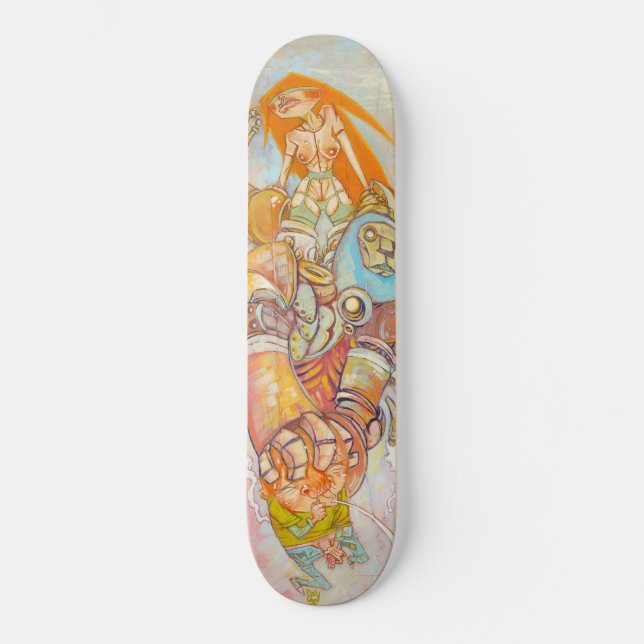 "More Than Meets Hentai" Skate Deck (Front)