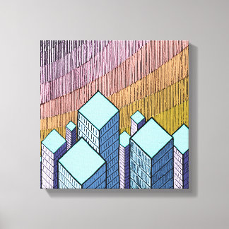 More Than Three Skyscrapers Canvas Print