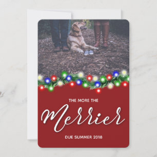 More The Merrier Christmas Pregnancy Announcement