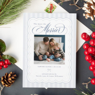 More the Merrier New Baby Announcement Christmas