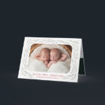 More the Merrier Twin Birth Announcement Christmas<br><div class="desc">This sweet Christmas card doubles as a birth announcement for your twin babies. Featuring the phrase "more the merrier" and space for lots of photos of your twins,  you can introduce your bundles of joy and share Christmas wishes at the same time.</div>