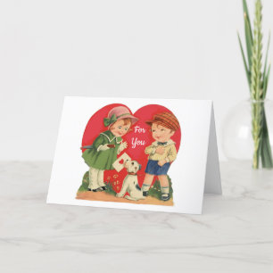 More The Puppy Love Valentine's Day Card