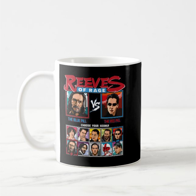 More Then Awesome Keanu Art Reeves Cool Graphic Gi Coffee Mug (Left)
