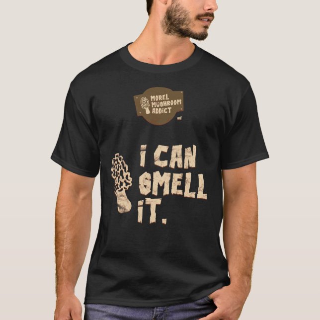 Morel Mushroom Addict - I Can Smell It Essential T T-Shirt (Front)