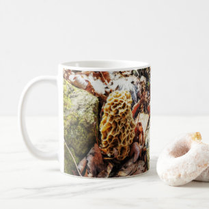 Morel Mushroom in the Wild Coffee Mug