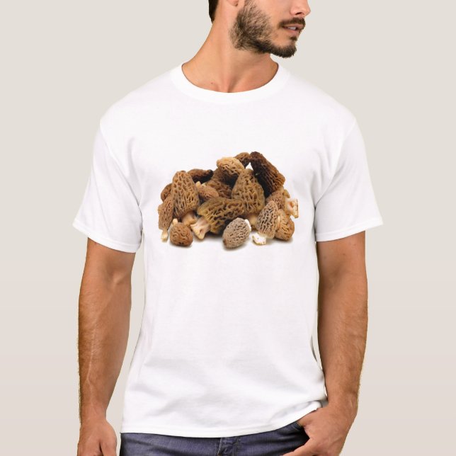 Morel Mushroom T-Shirt (Front)