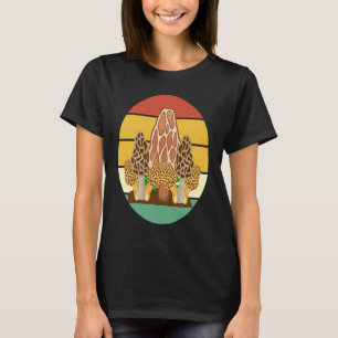 Morel Mushrooms Morels Mushroom Bag Vintage Mushro T-Shirt