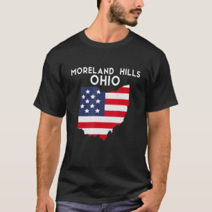 Moreland Hills Ohio USA State America Travel Ohioa T-Shirt