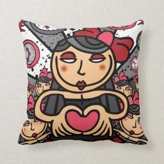 Moreninhas Throw Pillow