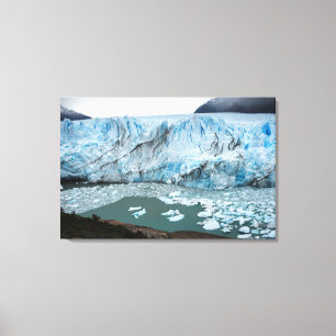 Moreno Glacier And Lake Argentino Canvas Print