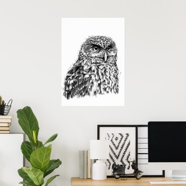 Morepork Poster (Home Office)