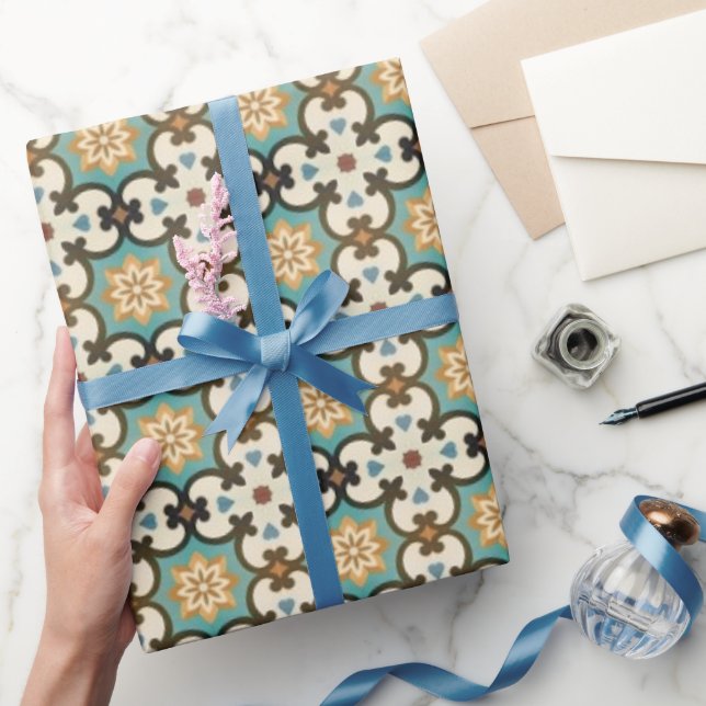 Moresque Pattern Wrapping Paper (Gifting)
