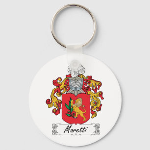Moretti Family Crest Keychain
