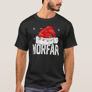 Morfar Claus Xmas Family Matching Grandpa Christm T-Shirt