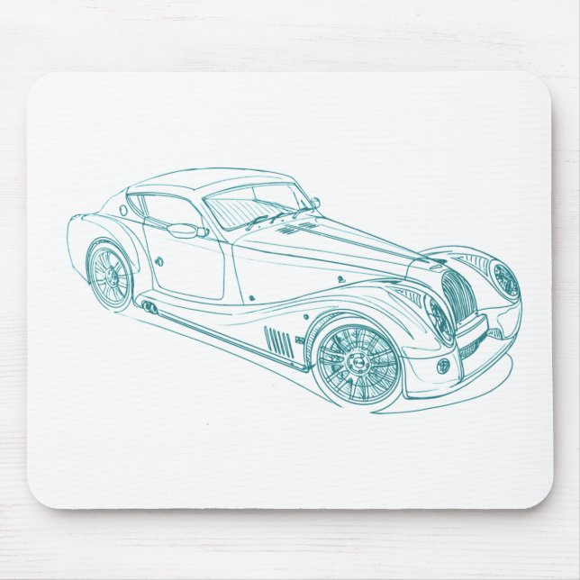 Morg Aero Coupe 2012 Mouse Pad (Front)