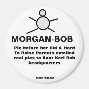 MORGAN-BOB MAGNET