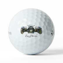 Morgan Car Golf Ball with FazzWorks Logo