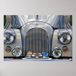 Morgan Classic Sports Car Poster