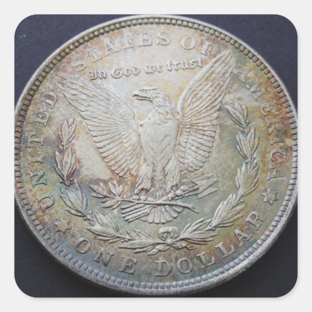 Morgan Dollar Sticker (Front)
